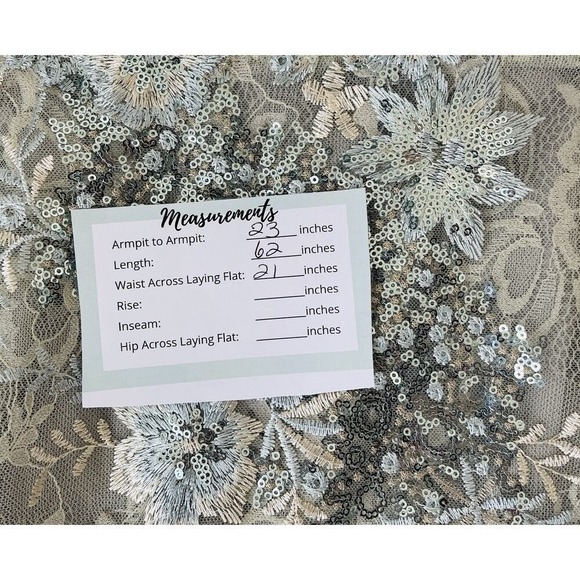 Mac Duggal Evening Gown Dress Size 20 Floral Embroidered Sequin Lace 67539 $698 - Picture 6 of 9